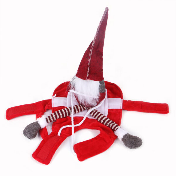 Pet Christmas Riding Transformation Costume Pet Products Costumes Cosplay - Image 3