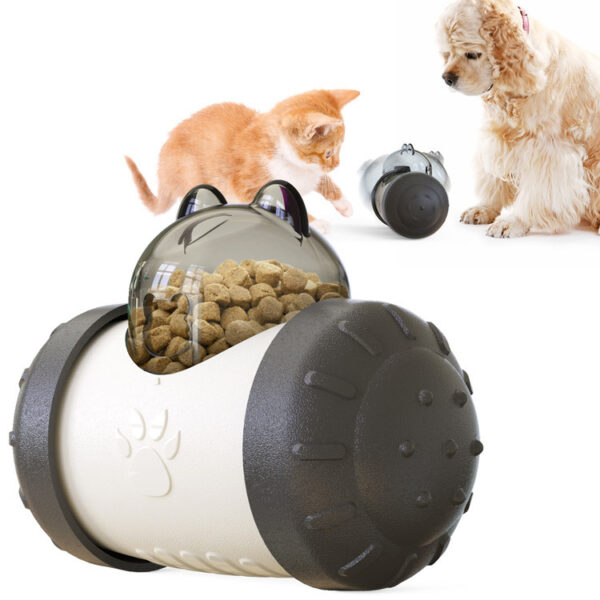 Pets Toys Dog Cat Leaking Food Ball Educational Interactive Toys Swing Bear Slow Food Ball - Image 3